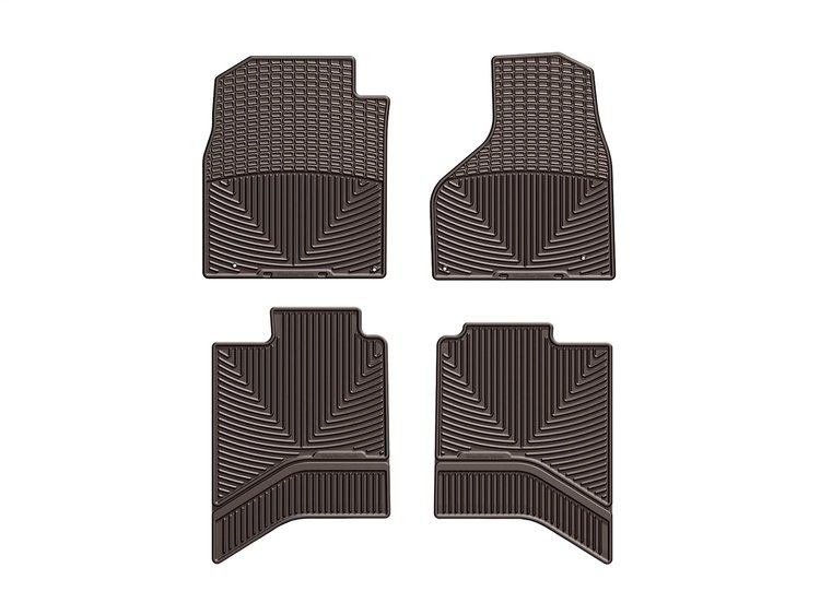 FRONT/REAR RUBBER MATS CO DODGE RAM 2012-2017