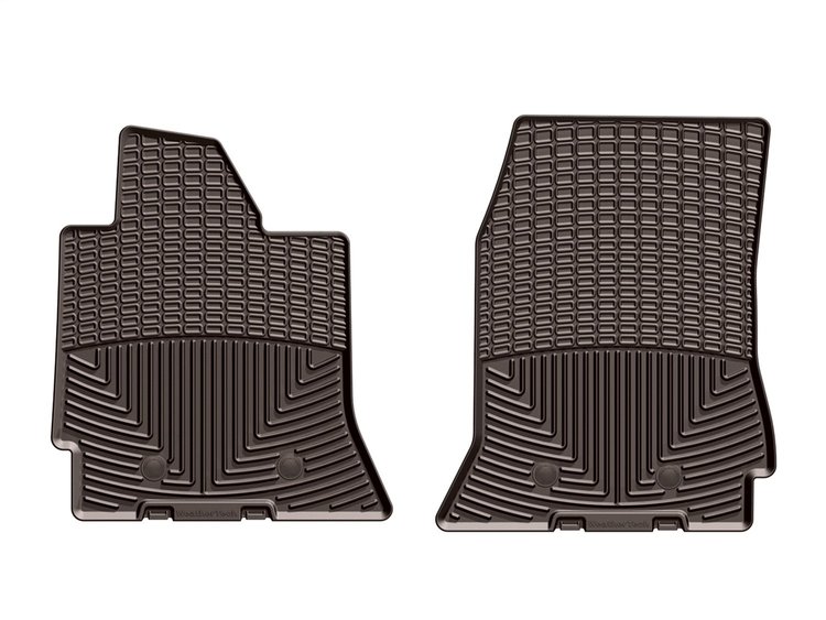 FRONT RUBBER MATS COCOA CHEVROLET CORVETTE 2014-2017 0