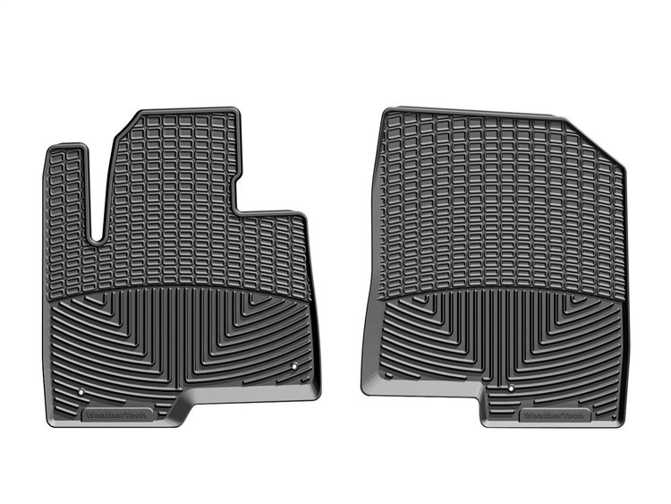 FRONT RUBBER MATS BLACK HYUNDAI SANTA FE 2013-2017 FITS SPORT ALSO