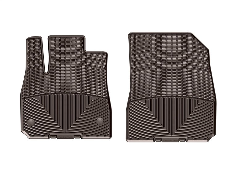 Front Rubber Mats Cocoa for Chevrolet Malibu 2016-