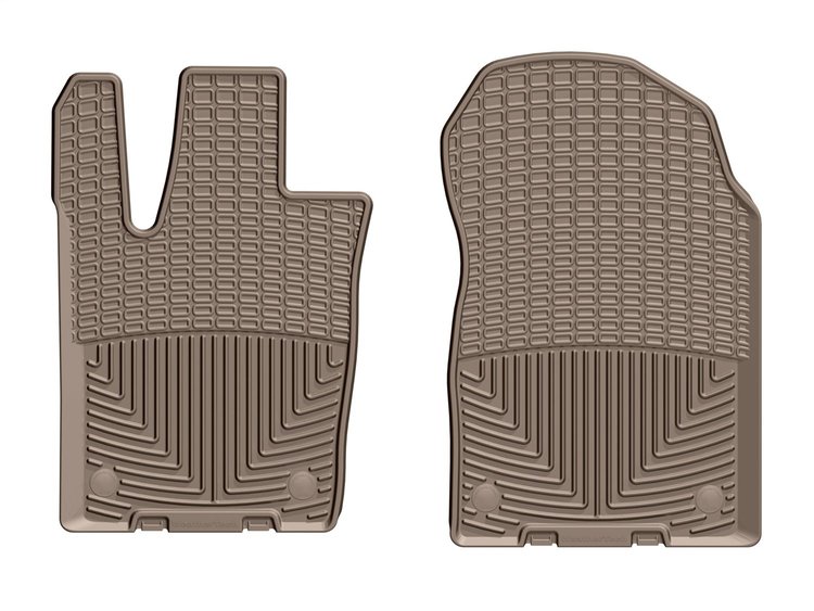 FRONT RUBBER MATS TAN