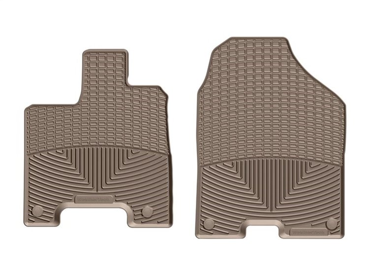 FRONT RUBBER MATS TAN