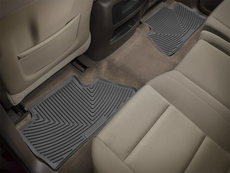 REAR RUBBER MATS BLACK
