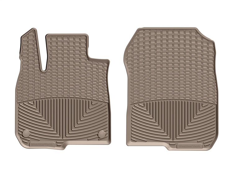 FRONT RUBBER MATS TAN