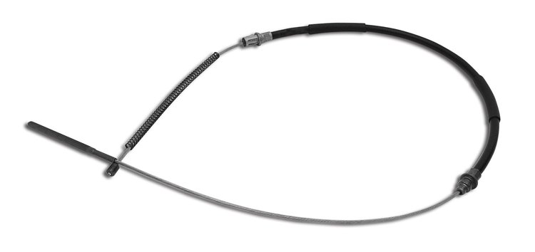 0252 Park Brake Cable, 1956-1962 Chevy Corvette, Rear, 2 Required