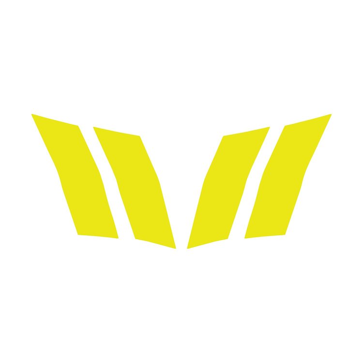 102V11 Hash Fender Accent Stripes, 2010-2015 Chevy Camaro, Gloss Yellow, Left and Right Side