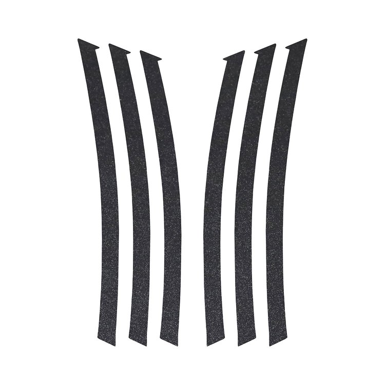 103V51 Side Fender Gill Decals, 2010-2013 Chevy Camaro, Carbon Flash Metallic