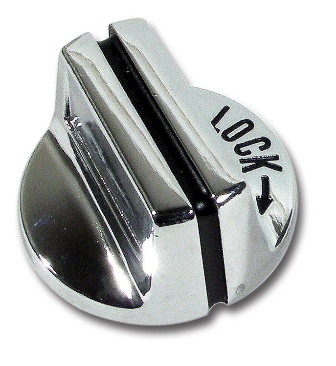 1078 Door Lock Knob, 1967-1967 Chevy Corvette, Inside