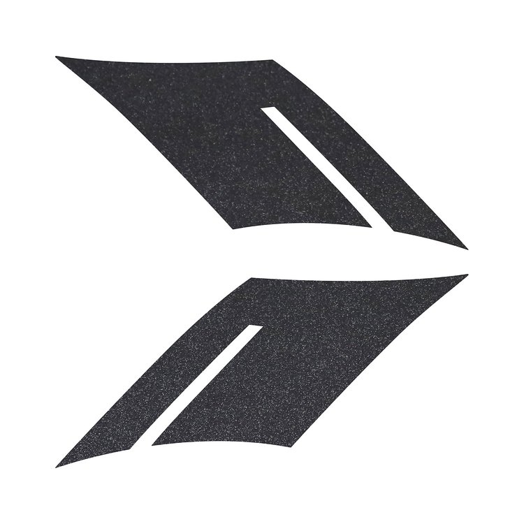 107V51 Fender Accent Hash Stripe Decal, 2016-2023 Chevy Camaro, Carbon Flash Metallic, Left & Right Side
