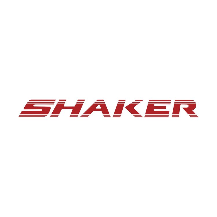 108V21 Underhood SHAKER Script Decal, 2008-2018 Dodge Challenger, Matte Red