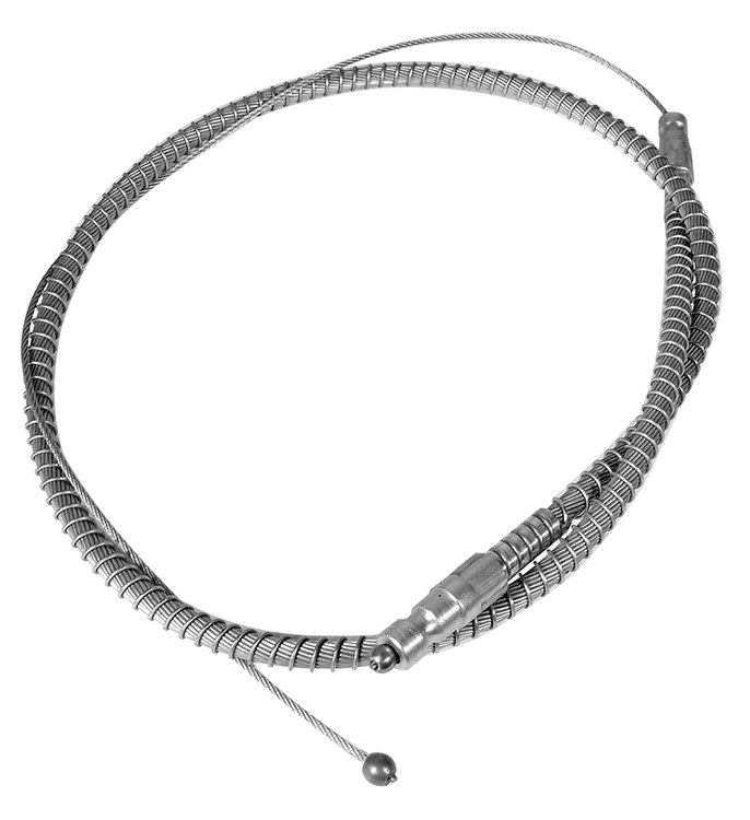 1377 Park Brake Cable, 1964-1966 Chevy Corvette, Front Stainless Steel