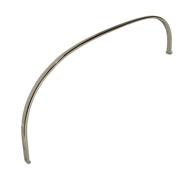 1417 Seat Back Trim Molding, 1965-1967 Chevy Corvette, Chrome
