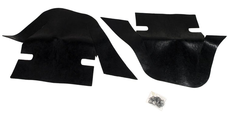 1494 A-Arm Dust Covers W/Stainless Steel Staples 68E, 1968-1968 Chevy Corvette