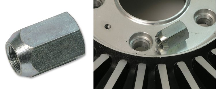1617 Knock-Off Wheel Lug Nut, 1963-1966 Chevy Corvette