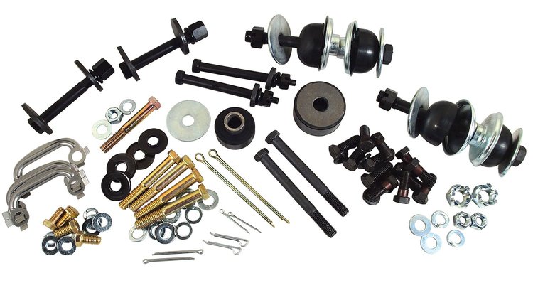 1811 Rear Suspension Hardware Kit, 1978-1979 Chevy Corvette