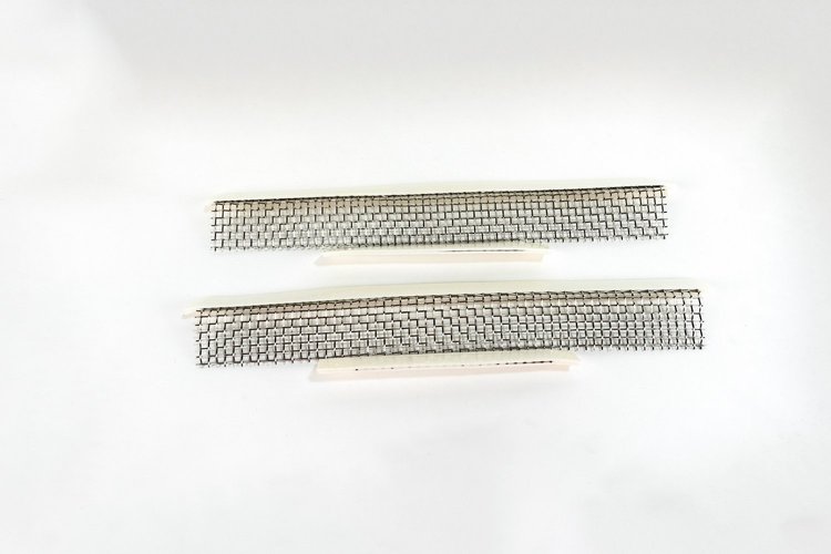 200024 Fender Vent/Cove Screens, 2005-2013 Chevy Corvette, Base/Z06, Stainless Steel
