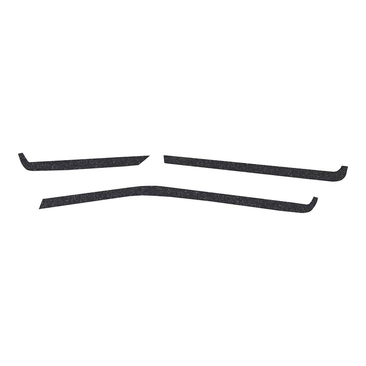 200390 Interior Dash Trim Accents, 2020-2023 Chevy Corvette, Gloss Carbon Flash Metallic