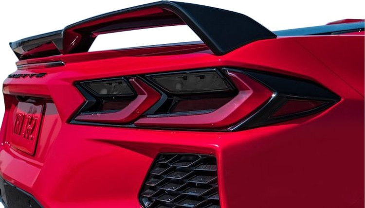 200440 Lamin-X Tail Light Blackout Overlay Decals, 2020-2023 Chevy Corvette, Light Smoked