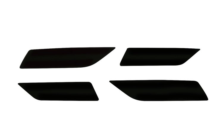 200441 Reverse Light Acrylic Blackout Overlays, 2020-2023 Chevy Corvette