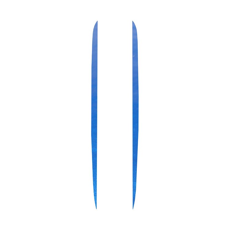 201476 Hood Stripe Decals, 1984-1996 Chevy Corvette, Gloss Deep Blue Metal