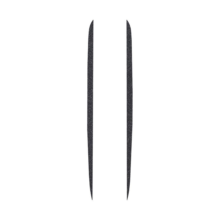 201479 Hood Stripe Decals, 1984-1996 Chevy Corvette, Gloss Carbon Flash Metallic