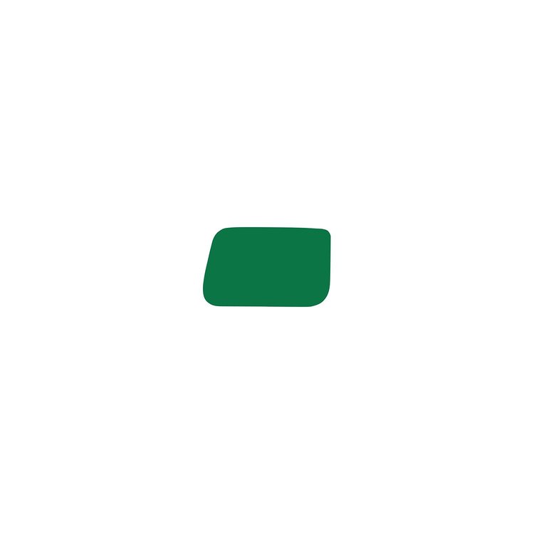 202365 Starter Ignition Button Overlay Decal, 2014-2019 Chevy Corvette, Gloss Green
