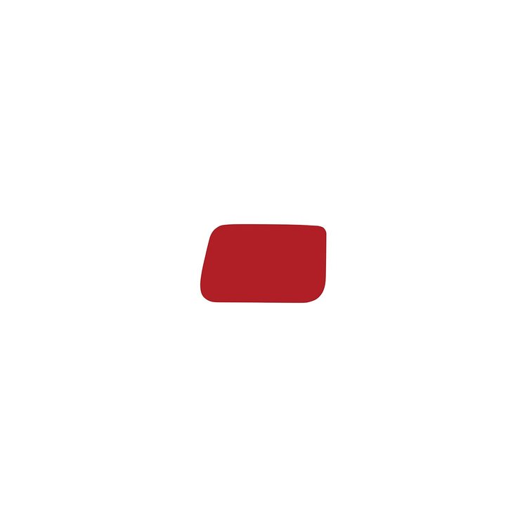 202368 Starter Ignition Button Overlay Decal, 2014-2019 Chevy Corvette, Matte Red