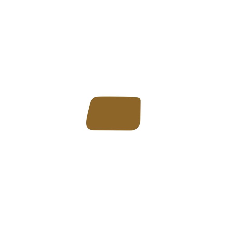 202372 Starter Ignition Button Overlay Decal, 2014-2019 Chevy Corvette, Matte Gold