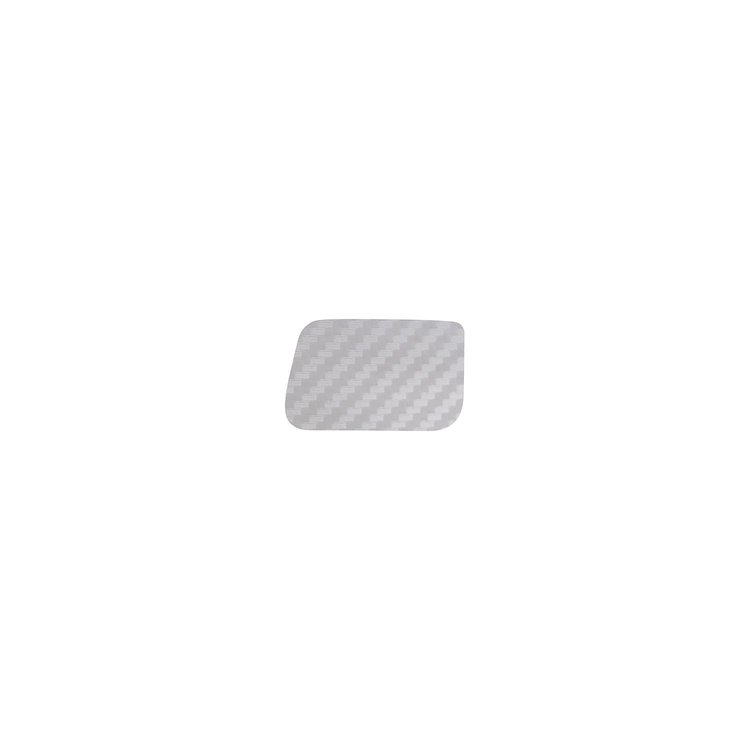 202375 Starter Ignition Button Overlay Decal, 2014-2019 Chevy Corvette, White Carbon Fiber