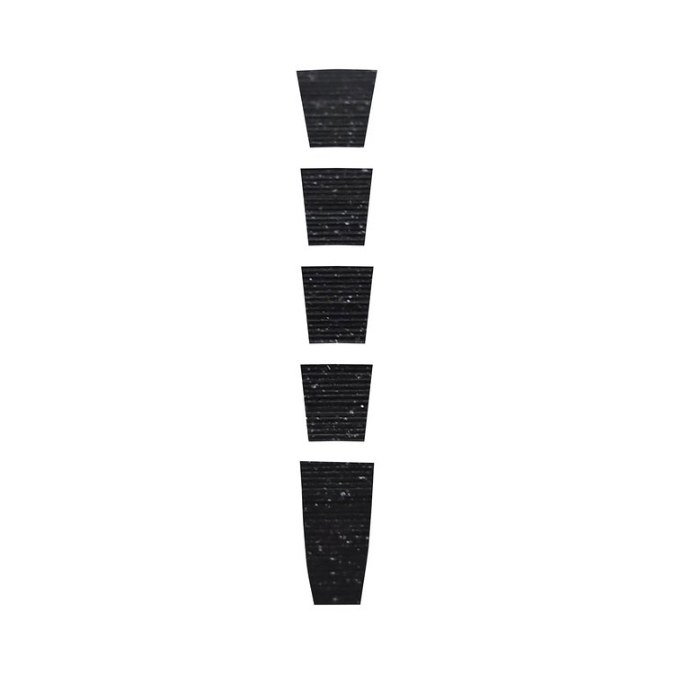 202437 Engine Cover Center Stripe Kit, 2020-2023 Chevy Corvette, 5pc Black Brushed Steel