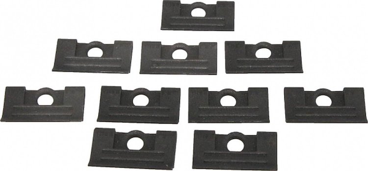 203263 Windshield Reveal Molding Clip Set w/Screws, 1968-1982 Chevy Corvette, 13pc Kit