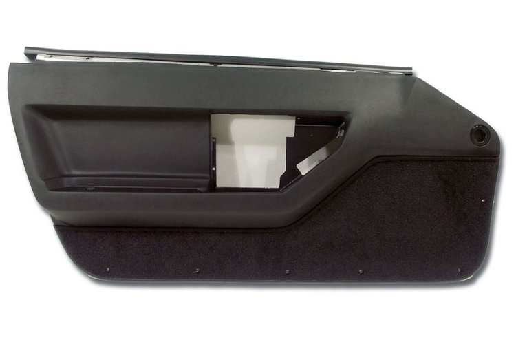 203313 Standard Door Panels, 1984-1987 Chevy Corvette, Graphite