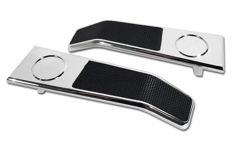 203327 Inner Door Opening Handle W/Emblem, 1968-1977 Chevy Corvette, Right/Passenger