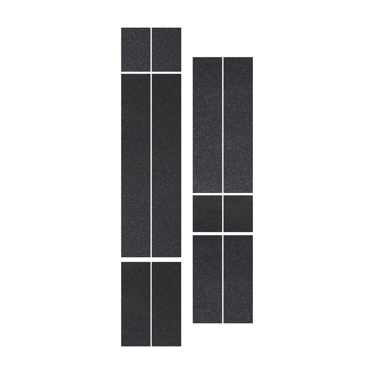 203799 Front to Back Dual Stripes, 1963-2019 Chevy Corvette, Carbon Flash Metallic