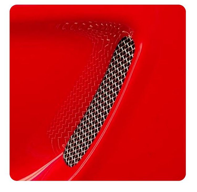 205716 Complete Car Screen Set, 1997-2004 Chevy Corvette, 8pc, Stainless Steel