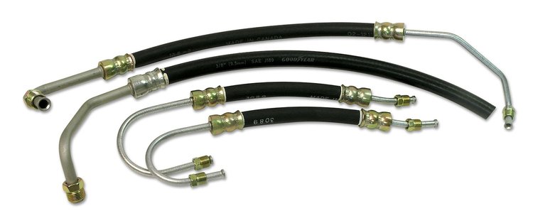 20764 Power Steering Hose Kit, 1965-1974 Chevy Corvette, Big Block