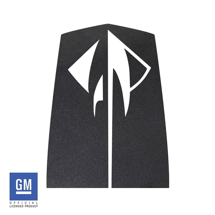 211511 Stinger Stripe Hood Decal, 2014-2019 Chevy Corvette, Carbon Flash