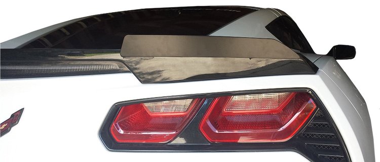 211814CP Custom Painted Z51 Subtle Wicker Bill Spoiler Upgrade, 2014-2019 Chevy Corvette