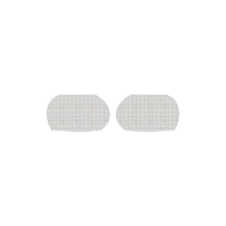 212844 Brake Cooling Duct Mesh Screens, 2015-2019 Chevy Corvette, Z06/GS, Stainless Steel