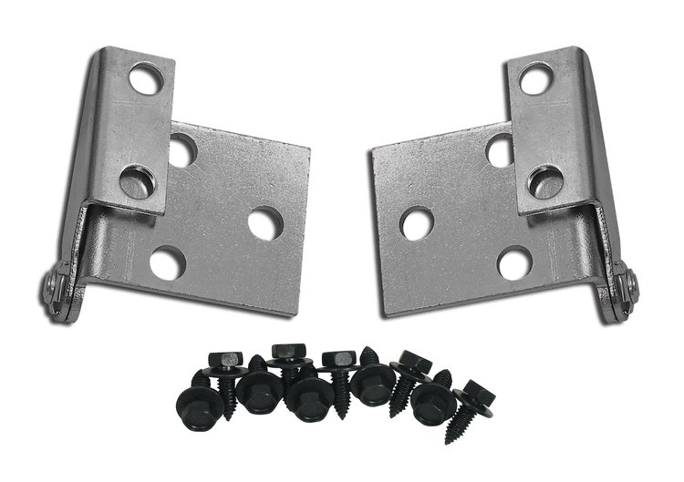 213988 Hood Hinges W/Mounting Hardware, 1963-1967 Chevy Corvette