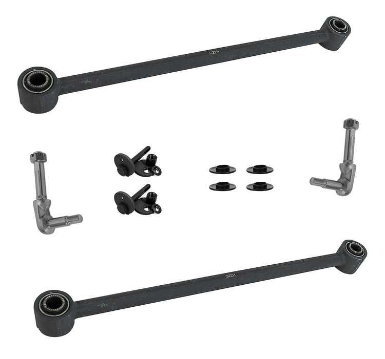 214002 Strut Rod Kit W/Eccentrics & Shock Mounts, 1963-1974 Chevy Corvette, L&R