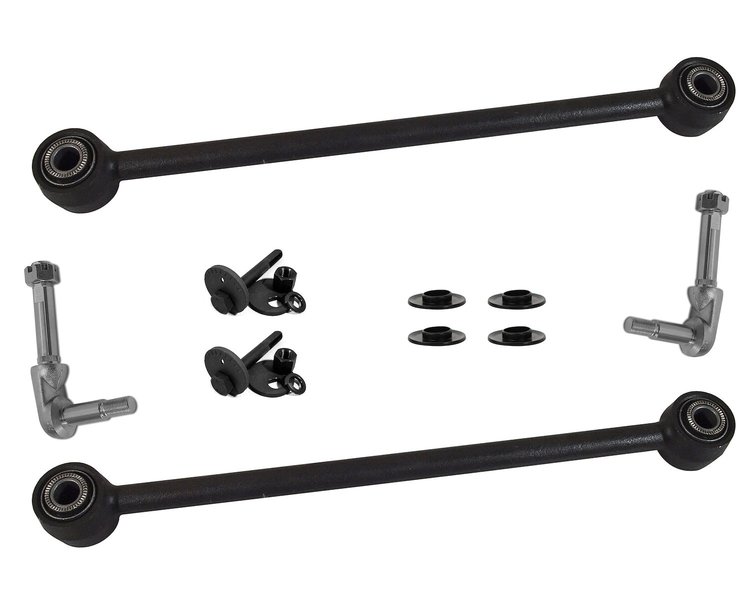 214005 HD Strut Rod Kit W/Eccentric & Shock Mounts, 1963-1979 Chevy Corvette, L&R