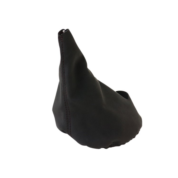 214623 Automatic Shift Boot, 1997-2004 Chevy Corvette, Black Suede W/Black Stitching