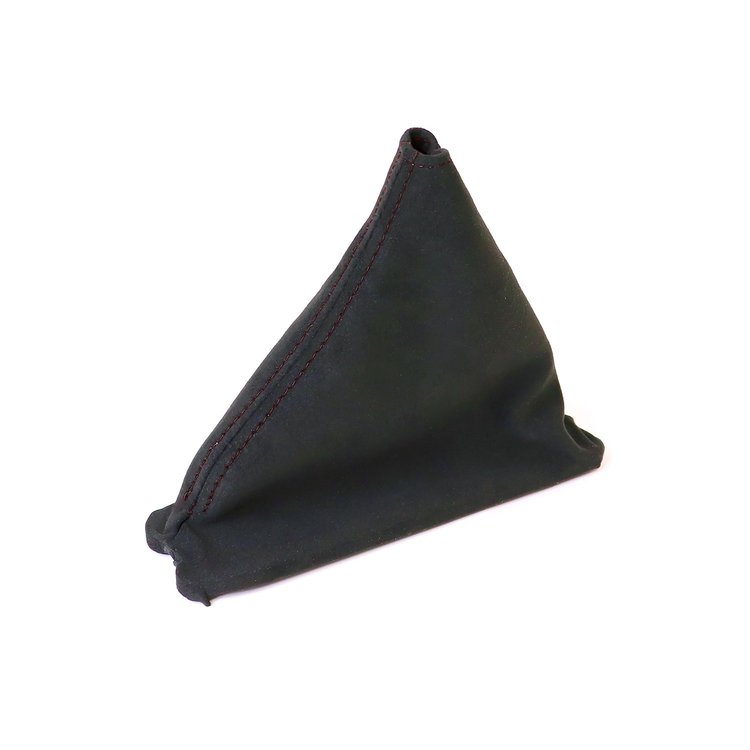 215078 Suede Shift Boot, 1984-1989 Chevy Corvette, Black W/Black Stitching, Automatic Transmission