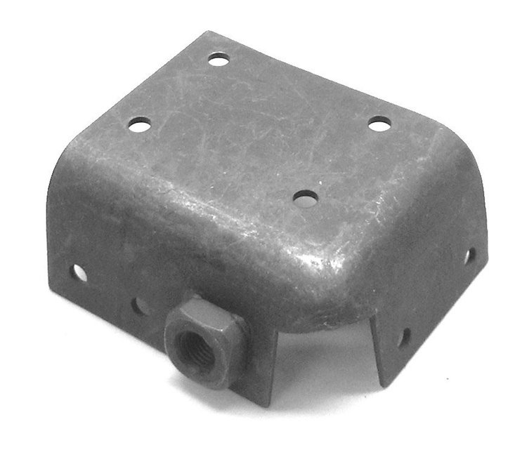 23164 Seat Belt Reinforcement, 1963-1963 Chevy Corvette, Outer Right/Passenger