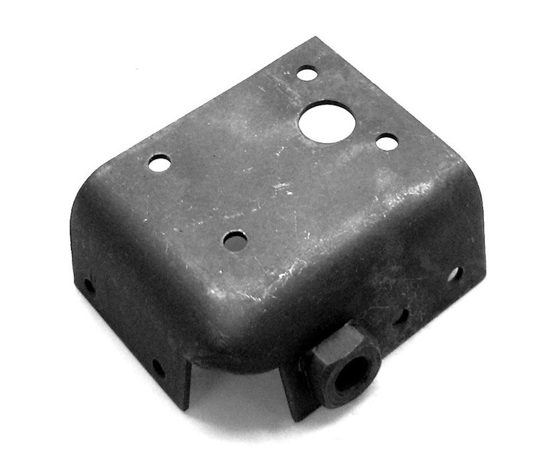 23169 Seat Belt Reinforcement, 1965-1967 Chevy Corvette, Outer Left/Driver