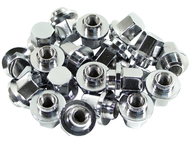 24202 Lug Nut Set For YJ8 Aluminum Wheels, 1968-1982 Chevy Corvette, 20pc