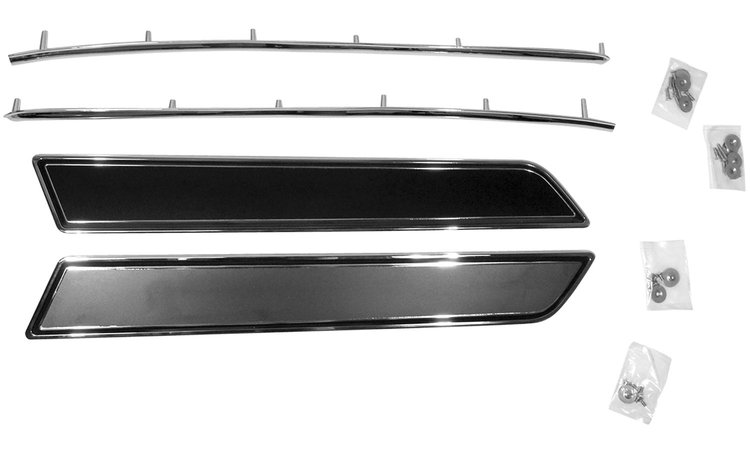 25438 Door Panel Conversion Kit, 1977-1977 Chevy Corvette, Standard To Deluxe