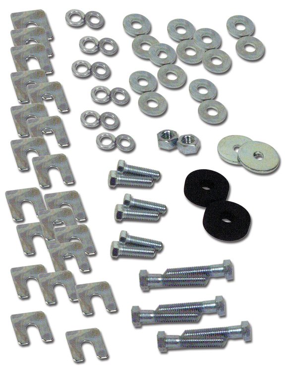 2662 Body Mounting Kit, 1963-1963 Chevy Corvette
