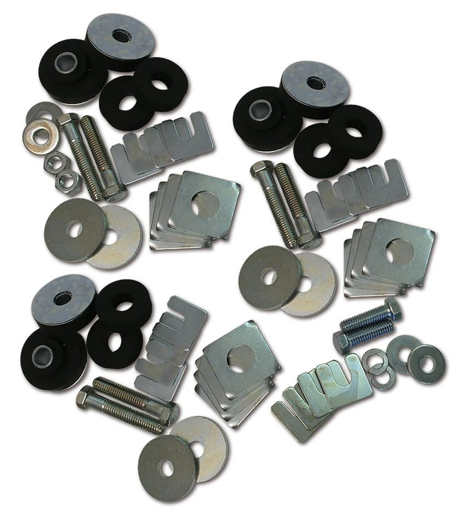 2665 Body Mounting Kit, 1965-1967 Chevy Corvette, Coupe